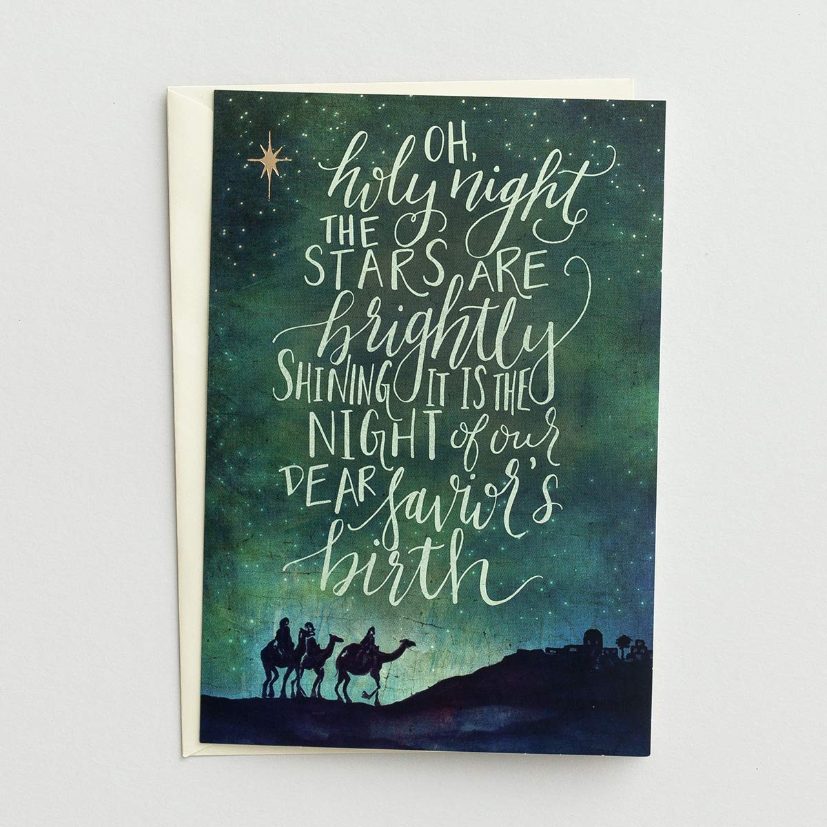 DaySpring - Oh, Holy Night - 50 Christmas Boxed Cards, KJV (J1478